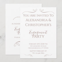 Partido de compromiso de Bodas de Moda mínima