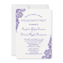 Partido de compromiso de encaje ultravioleta de mo