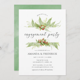 Invitación Partido de compromiso de energía verde acuarela