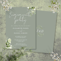 Partido de compromiso de escritura verde floral Sa