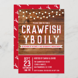 Invitación Partido de compromiso de evento especial "Crawfish