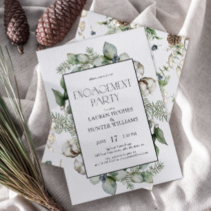 Invitación Partido de compromiso de invierno de la vegetación