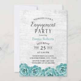 Invitación Partido de compromiso de la madera de la cubrecama