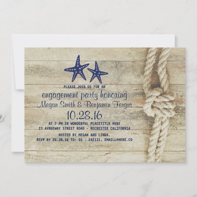 Invitación Partido de compromiso de la Marina Náutica Beach D (Anverso)