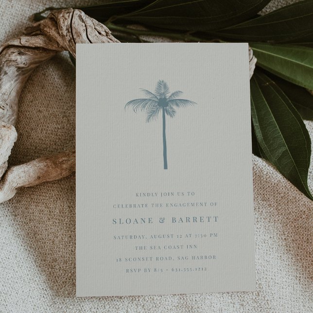 Invitación Partido de compromiso de la palma de coco (Subido por el creador)