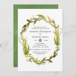 Invitación Partido de compromiso de las algas marinas náutica