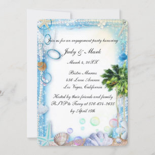 Invitación Partido de compromiso de los Bodas de las playas t