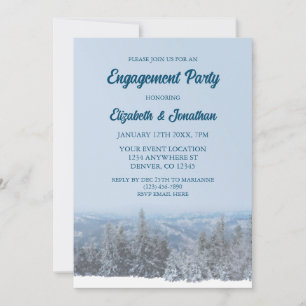 Invitación Partido de compromiso de los bosques de montaña ne