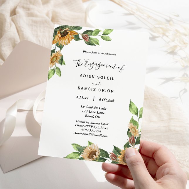 Invitación Partido de Compromiso de los Flores Silvestres del (Subido por el creador)