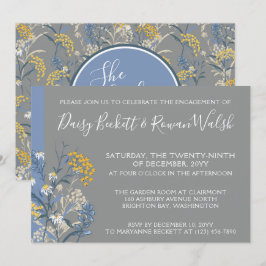 Invitación Partido de compromiso de margarita y marina botáni