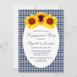 Invitación Partido de compromiso de platillos de girasol