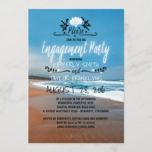 Invitación Partido de compromiso de playa   Mar