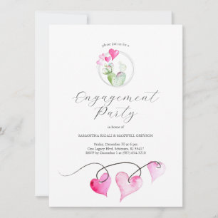 Invitación Partido de compromiso de Valentines