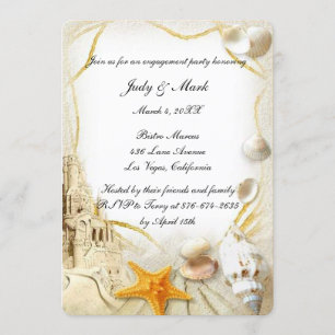 Invitación Partido de compromiso del Boda del Castillo de Are