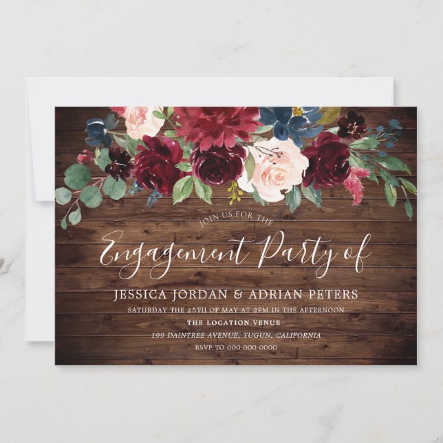 Invitación Partido de compromiso del país de la Rusia Roja de (Anverso)