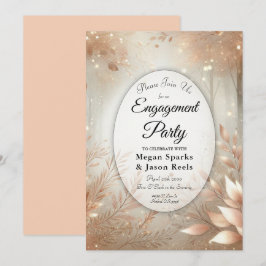 Invitación Partido de compromiso forestal encantado con el Pa