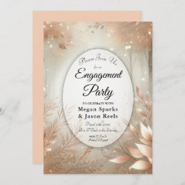 Invitación Partido de compromiso forestal encantado con el Pa