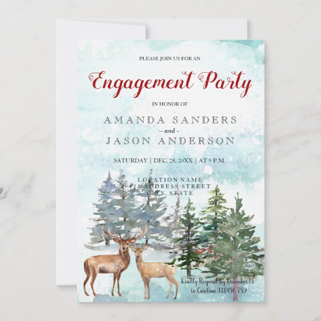Invitación Partido de compromiso para los ambientadores de in (Anverso)
