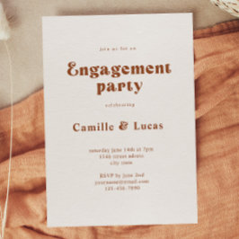 Invitación Partido de Compromiso Retro