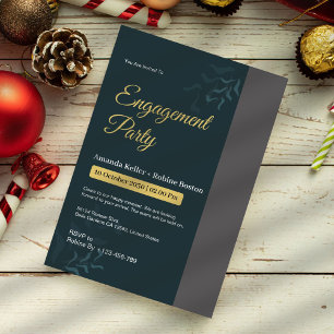 Invitación Partido de compromiso verde azul