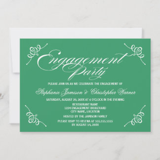 Invitación Partido de Compromiso Verde de Elegancia