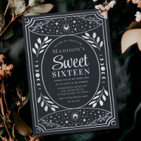 Partido de cumpleaños 16 Silver Tarot Witchy Sweet