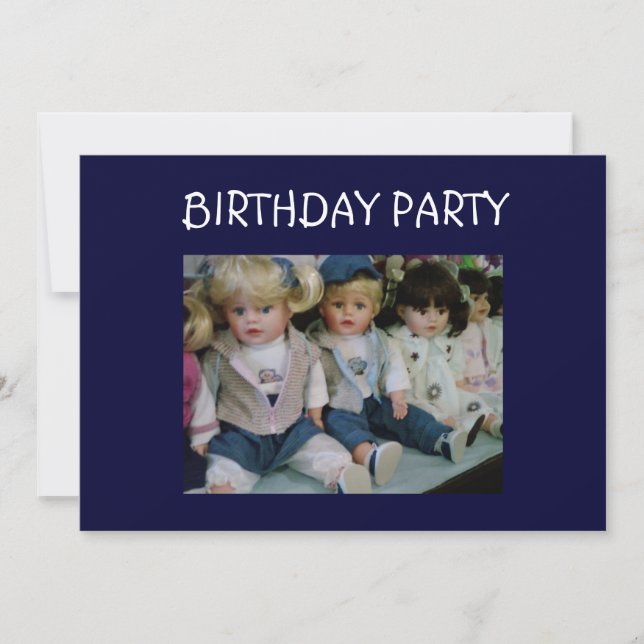 INVITACIÓN PARTIDO DE CUMPLEAÑOS DE DOLL (Anverso)