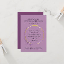 Partido de cumpleaños de Golden Bloom