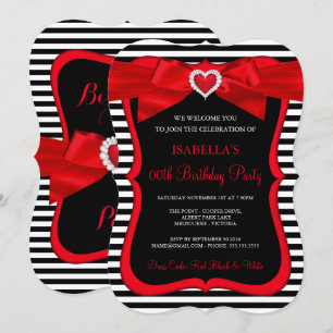 Invitación Partido de Cumpleaños de la Banda Blanca de la Ban
