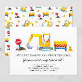 Invitación Partido de Cumpleaños de la Construcción