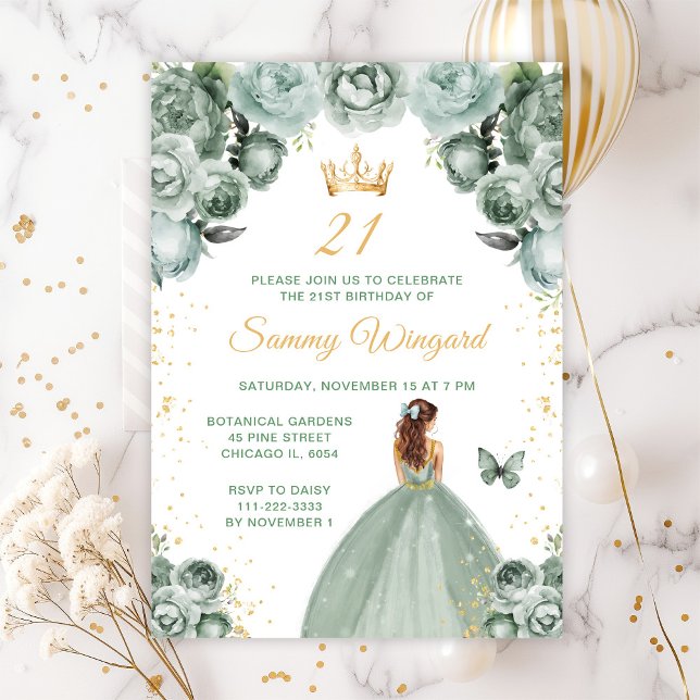Invitación Partido de cumpleaños de la Princesa del Cabello V (Subido por el creador)