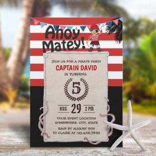 Invitación Partido de Cumpleaños de las Estrellas Rojas Náuti