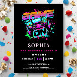Invitación Partido de Cumpleaños de los Chicas de Arcade Mode<br><div class="desc">Prepárate para levantarte y celebrar con nuestra invitación a la fiesta de cumpleaños de nuestro chico de Arcade Moderno. Esta dinámica invitación invita a todos los jugadores a unirse a la diversión y emoción de una fiesta de cumpleaños con temática arcade. Con colores llamativos y gráficos vibrantes inspirados en juegos...</div>