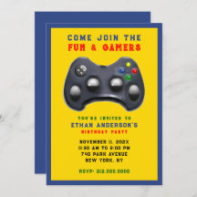 Partido de cumpleaños de videojuegos