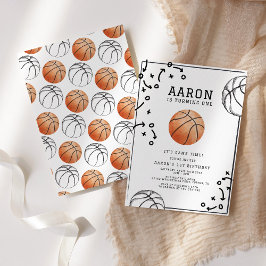 Invitación Partido de Cumpleaños del Baloncesto