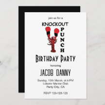 Partido de Cumpleaños del Boxeo de Lobster Knockou