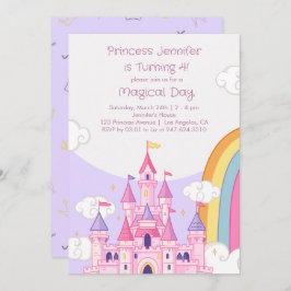 Invitación Partido de Cumpleaños del Castillo Real de Princes