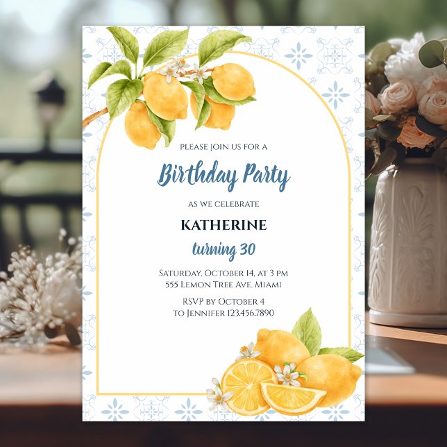 Invitación Partido de Cumpleaños del Ciudadano Amarillo de Li (Subido por el creador)