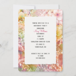 Invitación Partido de Cumpleaños del Cosmos de Verano