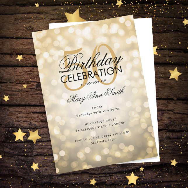 Invitación Partido de Cumpleaños del Presupuesto Luces de Esp (Subido por el creador)