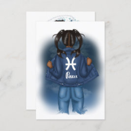 Invitación Partido de cumpleaños del Rótulo afroamericano Pis