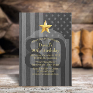 Invitación Partido de Cumpleaños del Veterano Militar de los 