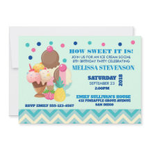 Partido de Cumpleaños Ice Cream Social