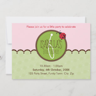 Invitación PARTIDO DE CUMPLEAÑOS INVITA :: ladybird 4L