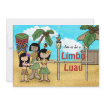 Partido de Cumpleaños Limbo Luau