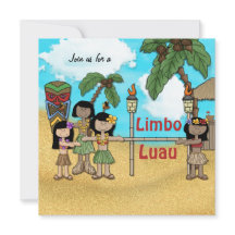 Partido de Cumpleaños Limbo Luau