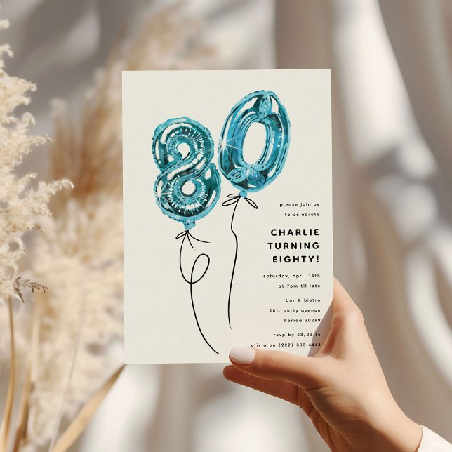 Invitación Partido de cumpleaños número 80 del Globo Azul mín (Subido por el creador)