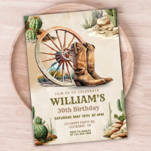 Invitación Partido de Cumpleaños Occidental, Crítico 30