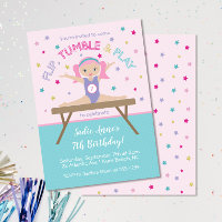 Partido de cumpleaños por turnos de gimnasia