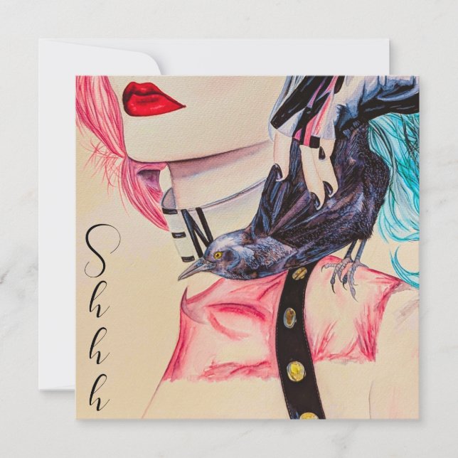 Invitación Partido de cumpleaños sorpresa del Chica de rock d (Anverso)